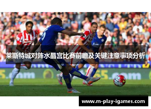 莱斯特城对阵水晶宫比赛前瞻及关键注意事项分析
